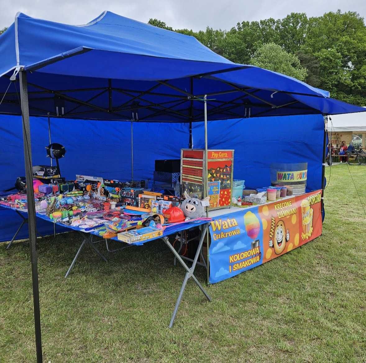 Wata cukrowa, popcorn, ziemniak kręcony – atrakcje na event