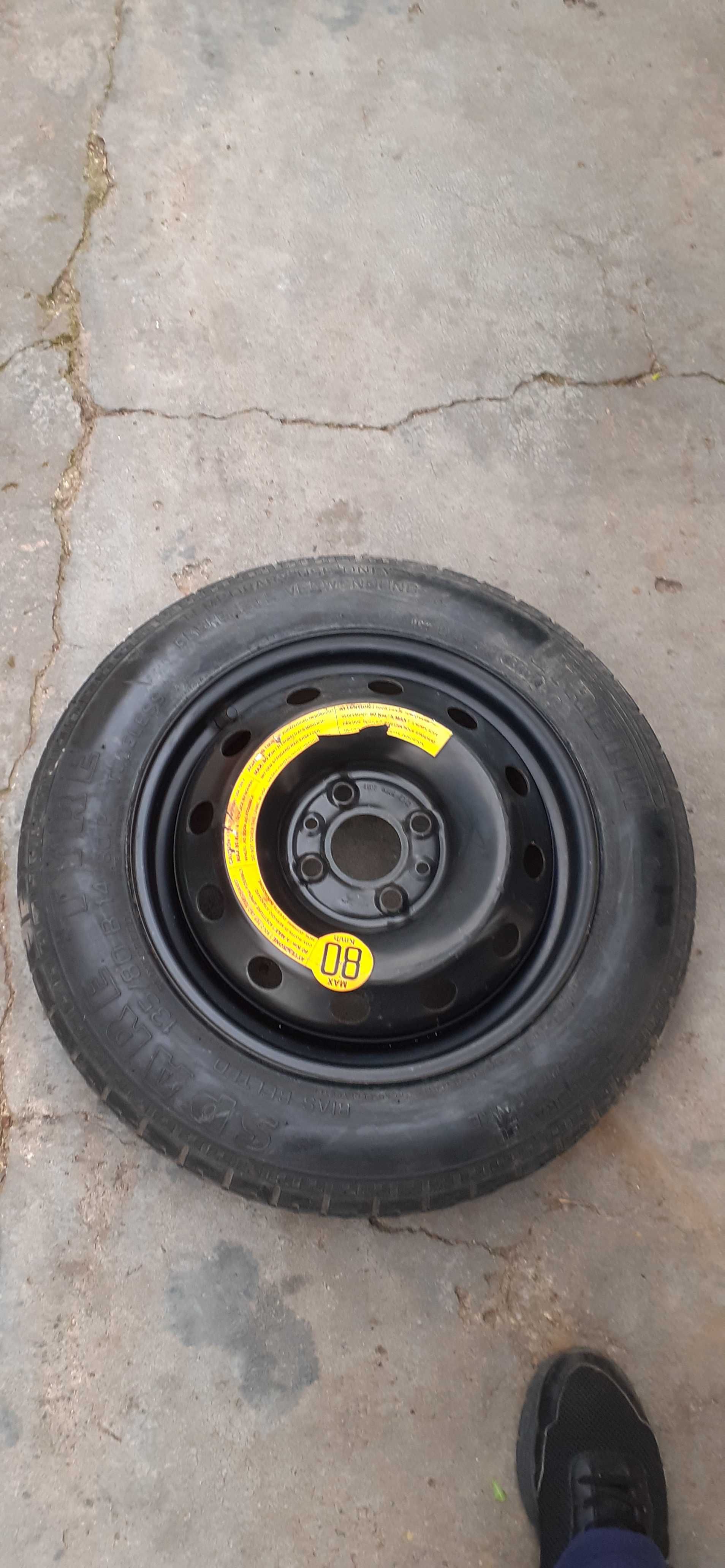 Roda suplente 4x98 fiat alfa lancia