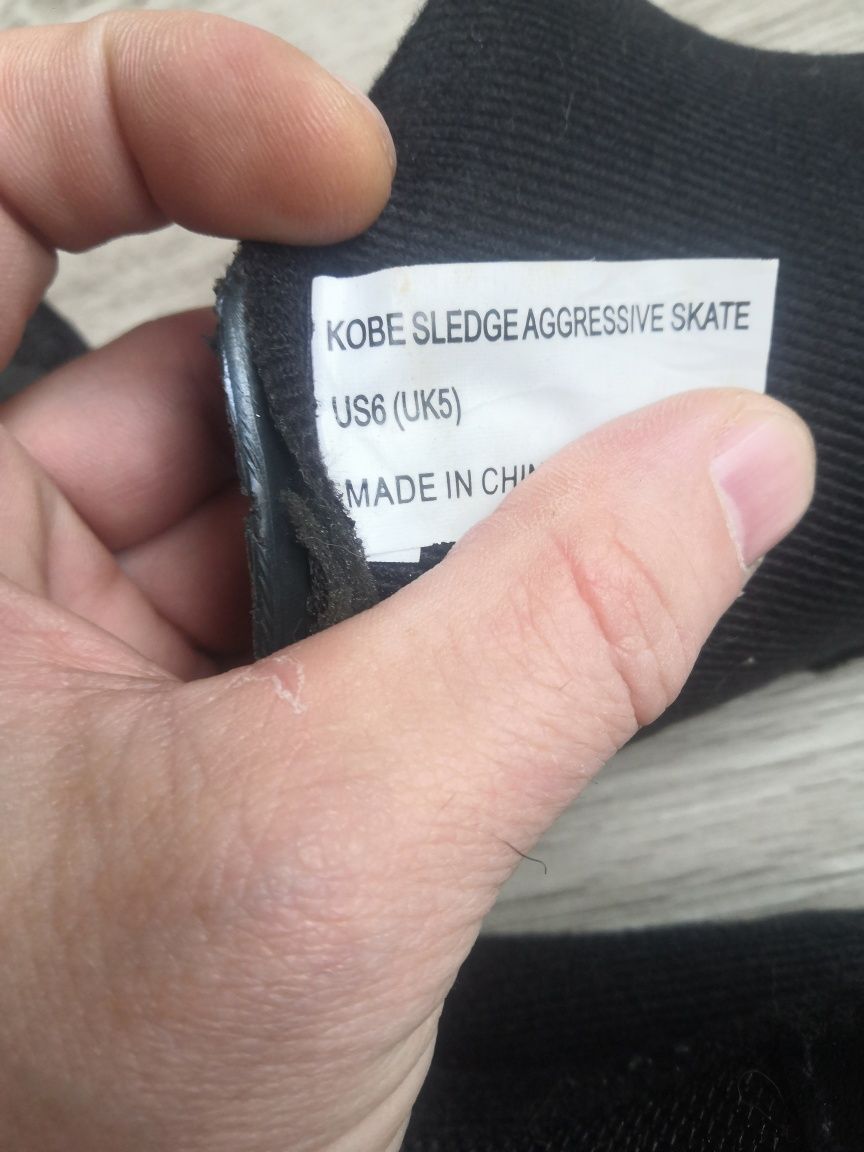Łyżworolki - Kobe Sledge Aggressive, Size: US6/UK5 - Rolki roz. 38