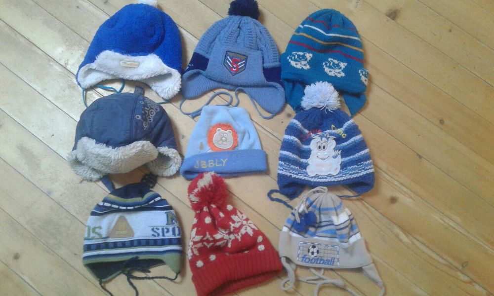 Шапки до 6р.