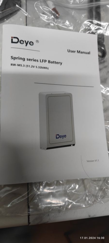 Продам  АКБ  LiFePО4  Deye pro 5.1кВт, BYD 4,8,12 KW.