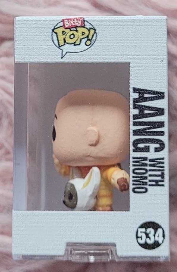 Bitty Funko POP Aang with Momo Avatar The Last Airbender #534