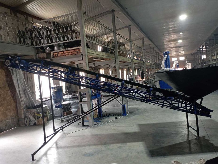 Прогрузчик ленточный, транспортер. Стрічковий конвеєр, ЛЖК 500 мм*5 м