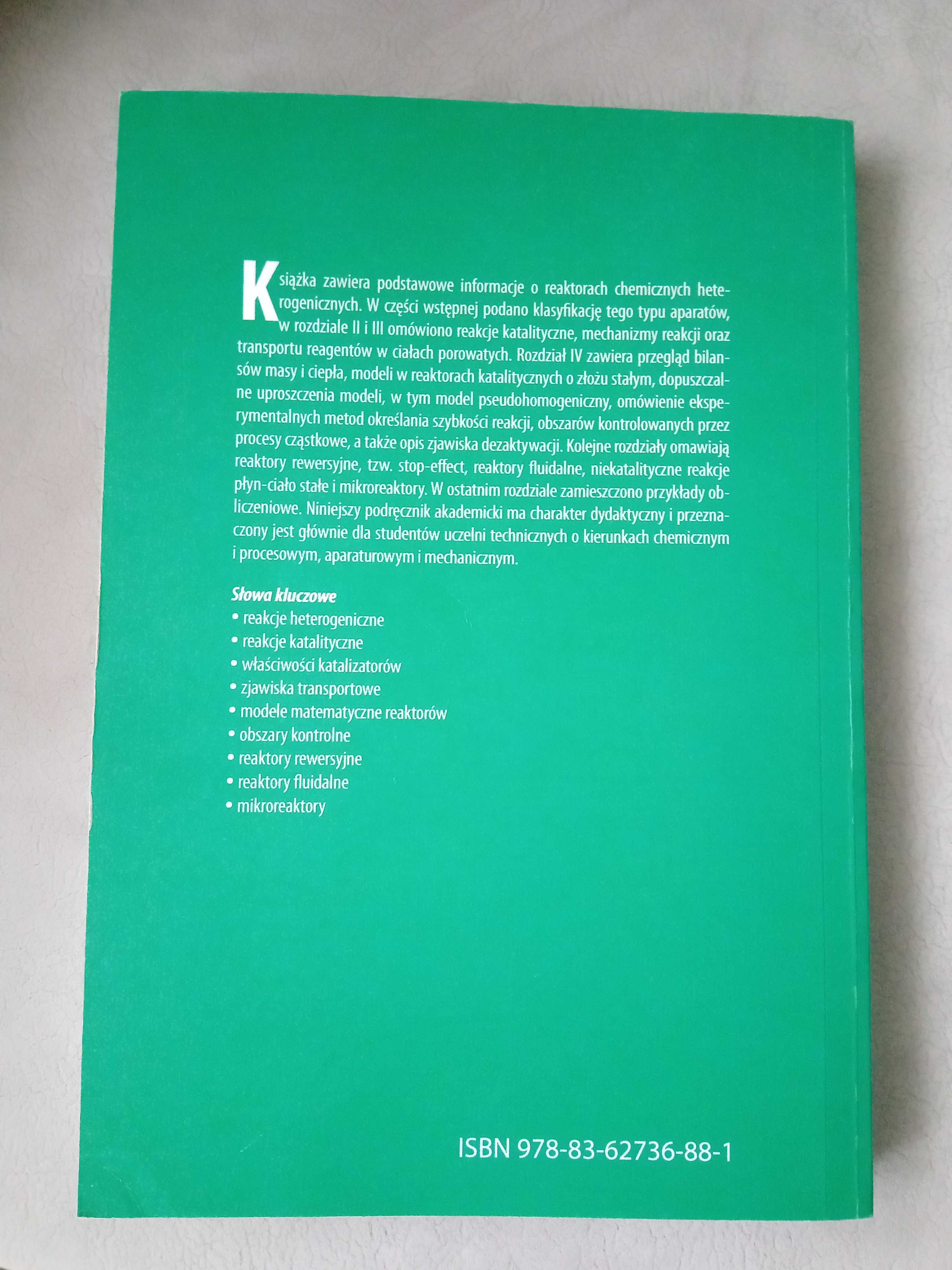 Reaktory chemiczne heterogeniczne Palica, Płaczek, Thullie, Witczak