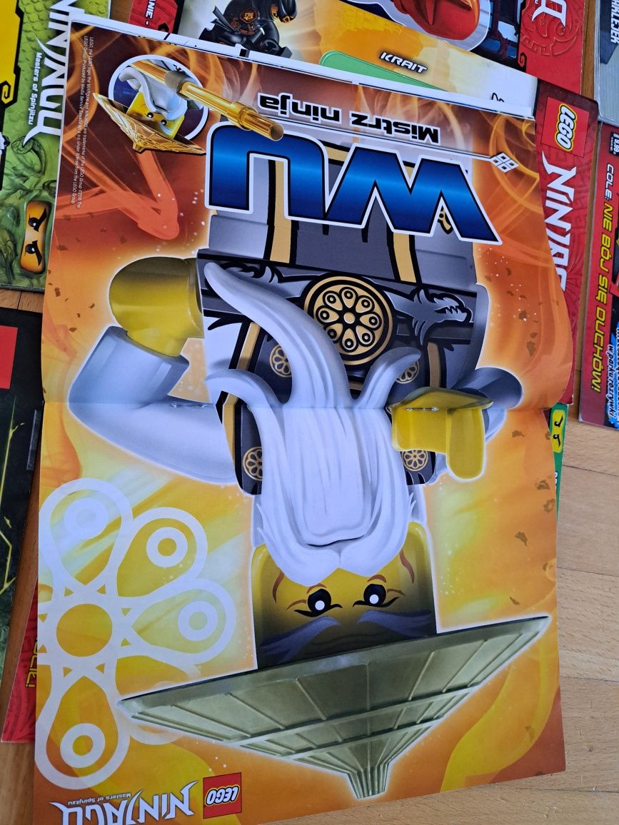 Zestaw gazetek Lego Ninjago plakaty