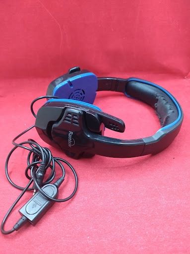 uszkodzony słuchawki nauszne sony mdr-zx110ap niebieskie