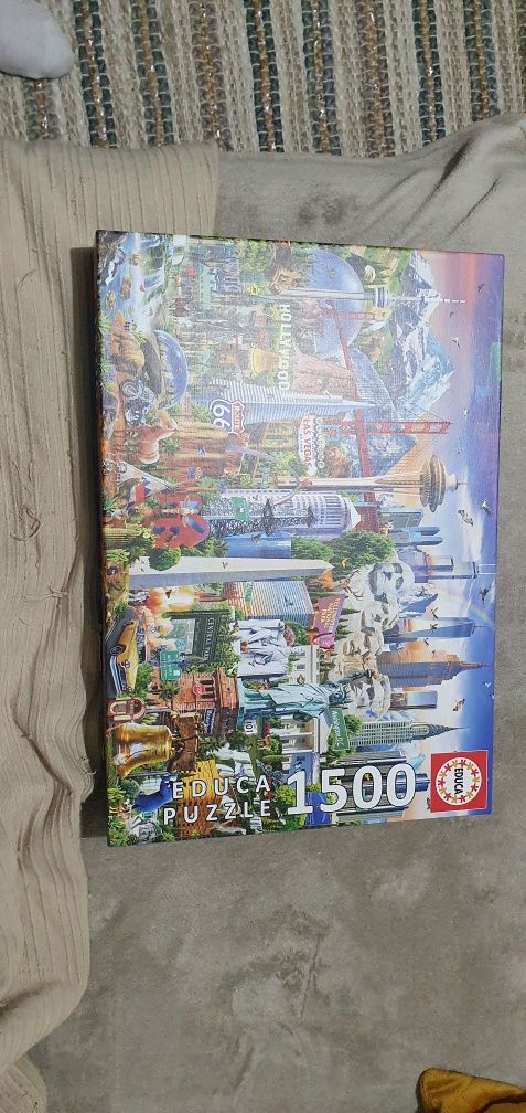 Puzzles com 1500 peças bom estado