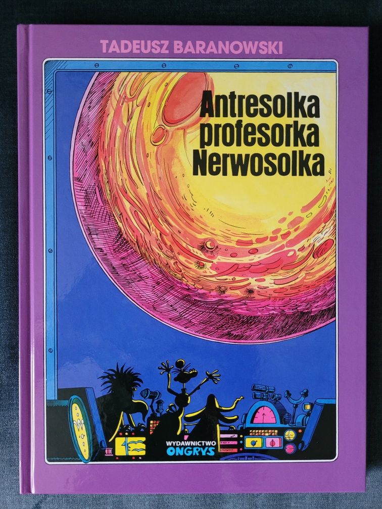 Komiks Antresolka Profesorka Nerwosolka Tadeusz Baranowski