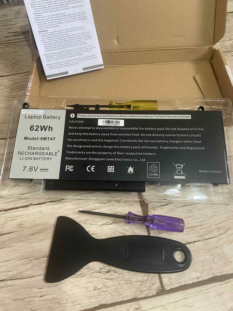 Bateria litowo-jonowa 6MT4T do laptopa