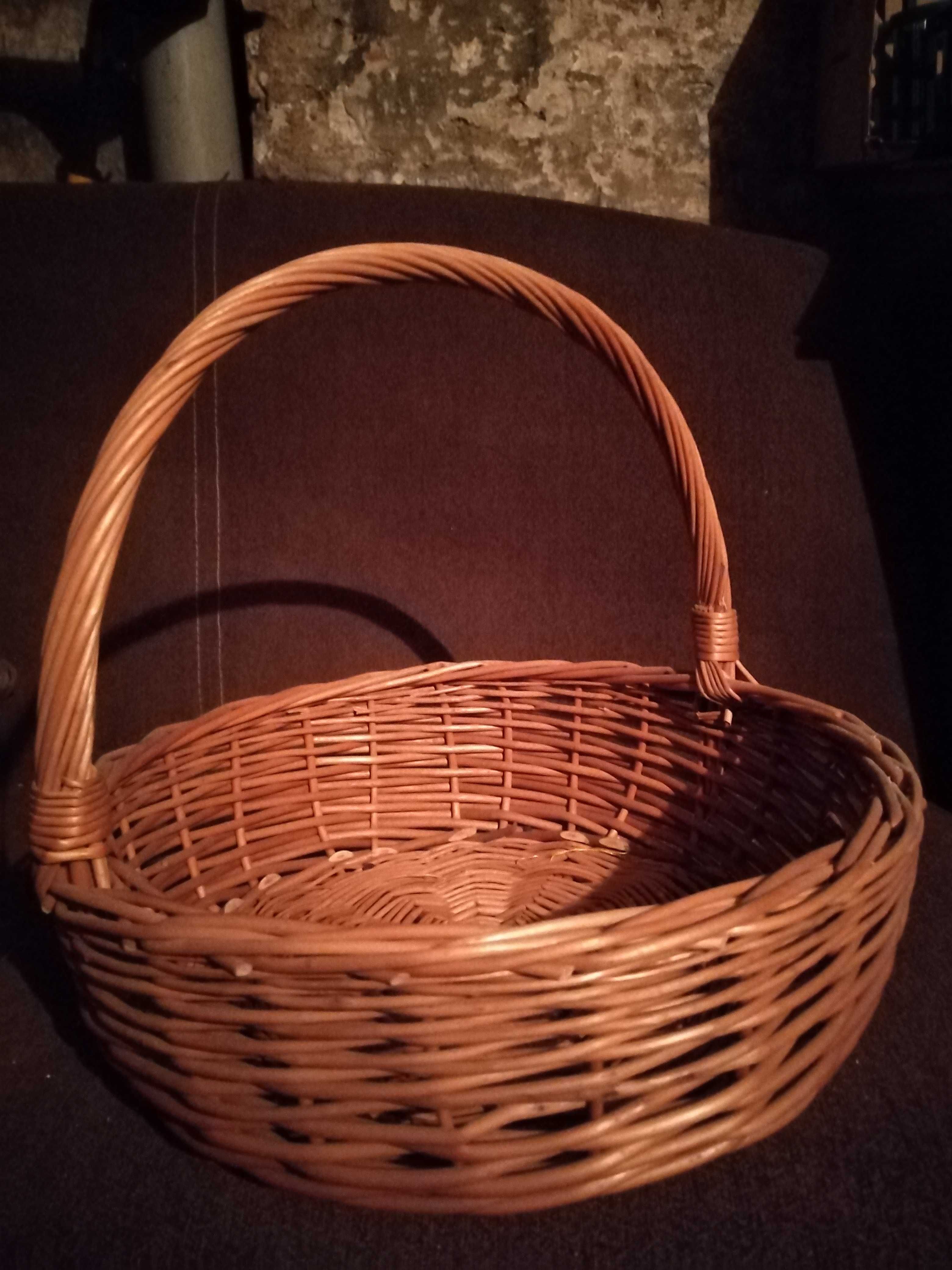 Kosze wiklinowe - handmade
