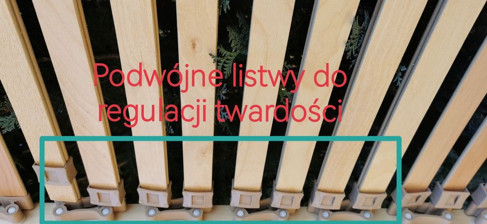 Stelarz do łóżka 200 x 100 z regulacją sztywności