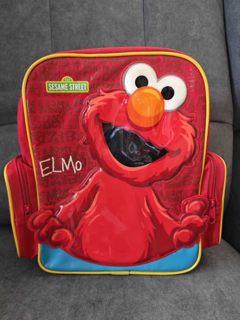 Plecak ELMO dla malucha :)  czerwony,