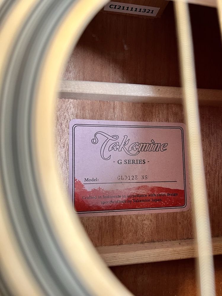 Gitara  elektroakustyczna Takamine G SERIES GLD12E-NS