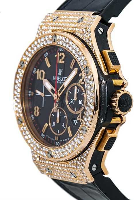 Hublot Big Bang 301.PX.130.RX.174 Diamonds 18K Rose Gold Watch 45MM