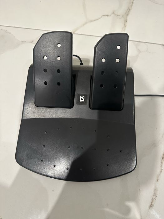 Ігровий руль Defender Forsage GTR + педалі | Повністю робочий