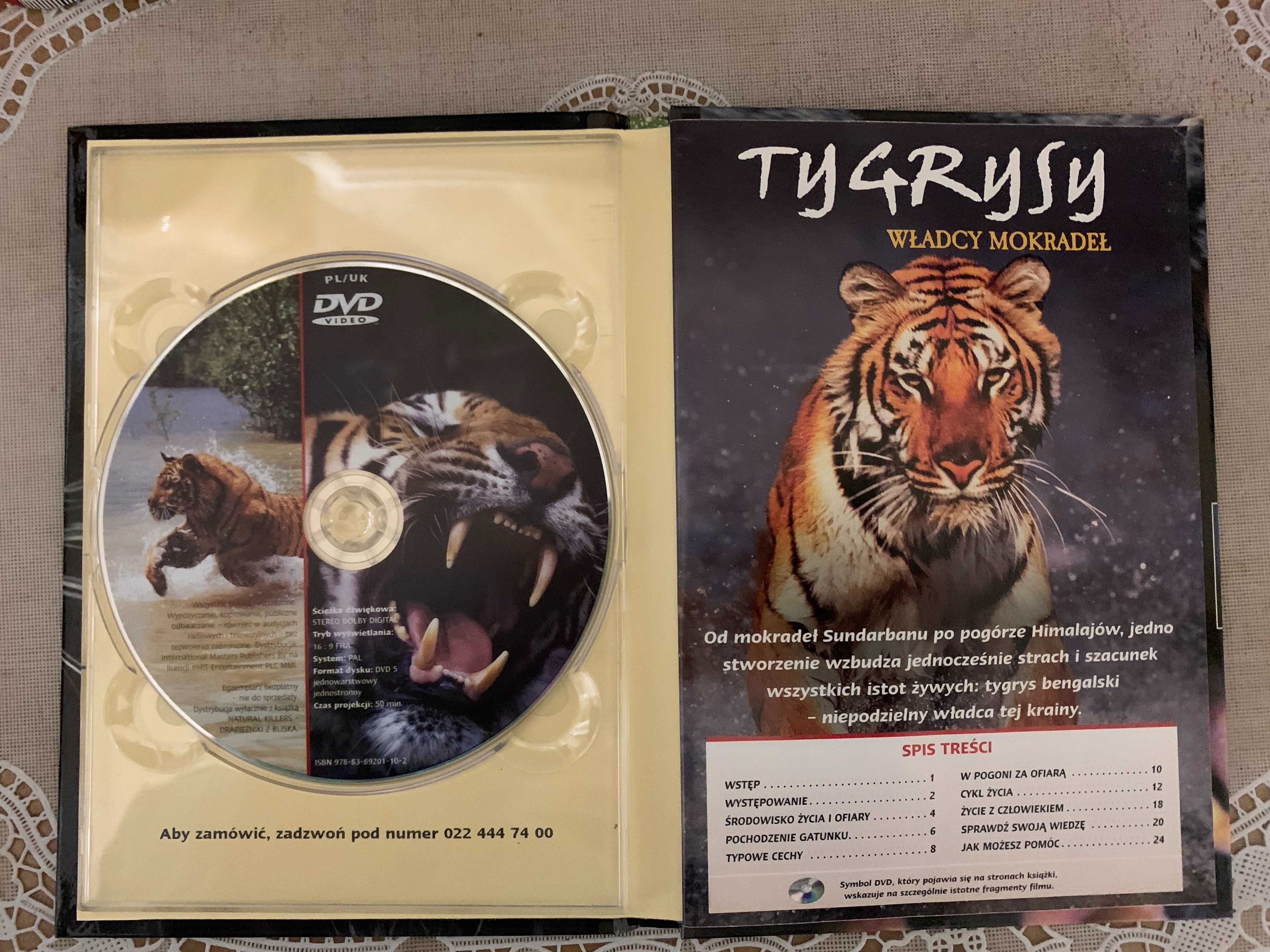 Tygrysy władcy mokradeł płyta DVD