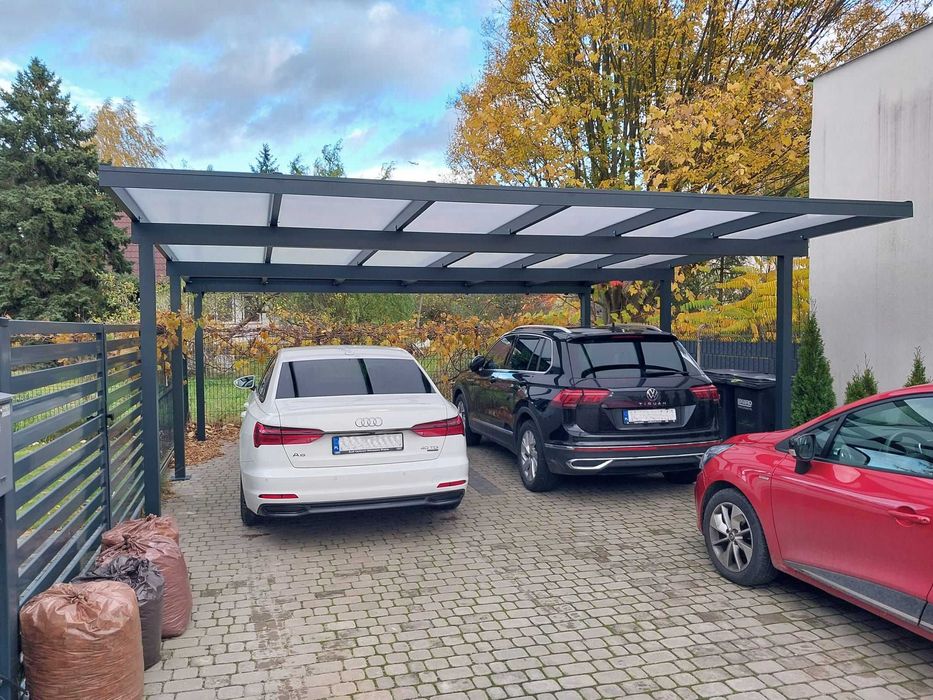 Wiata na samochód Carport 5,5x5,5m Wiata garażowa