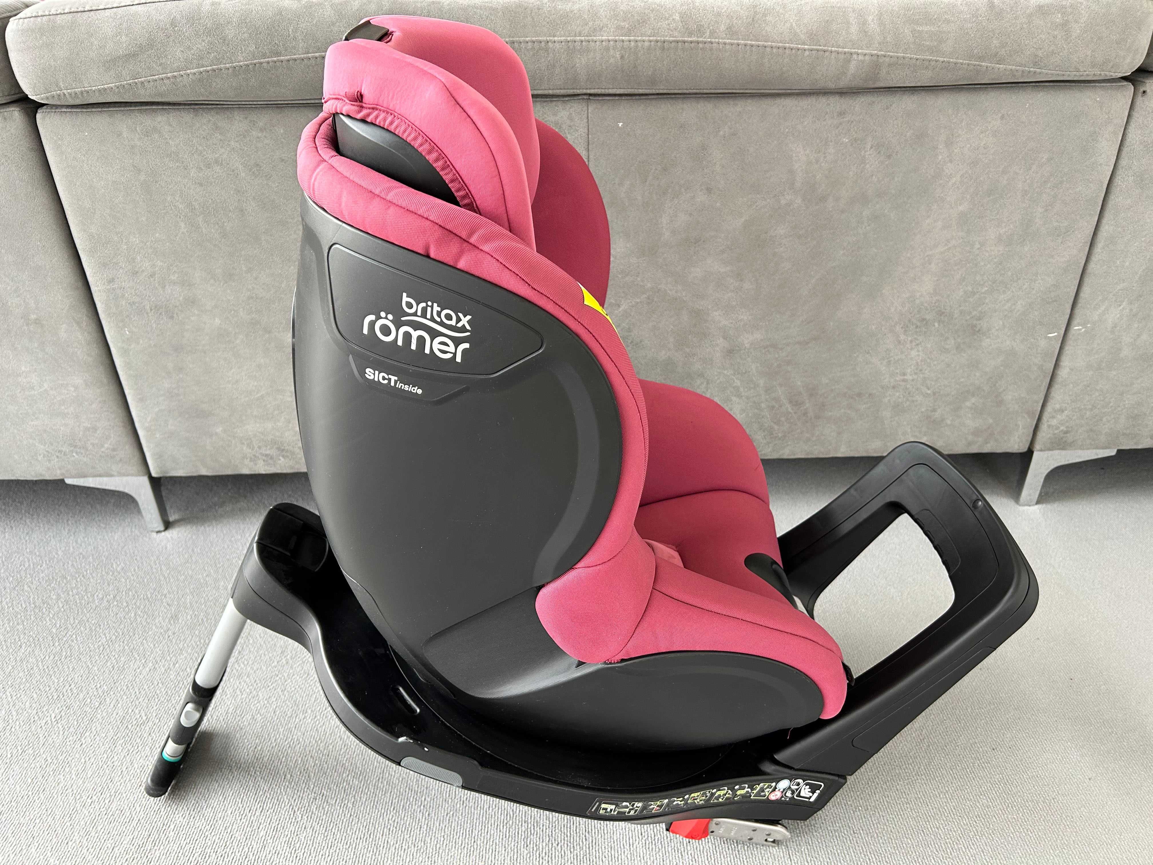 Britax Romer Dualfix M I-Size Wine Rose fotelik samochodowy 0-18 kg