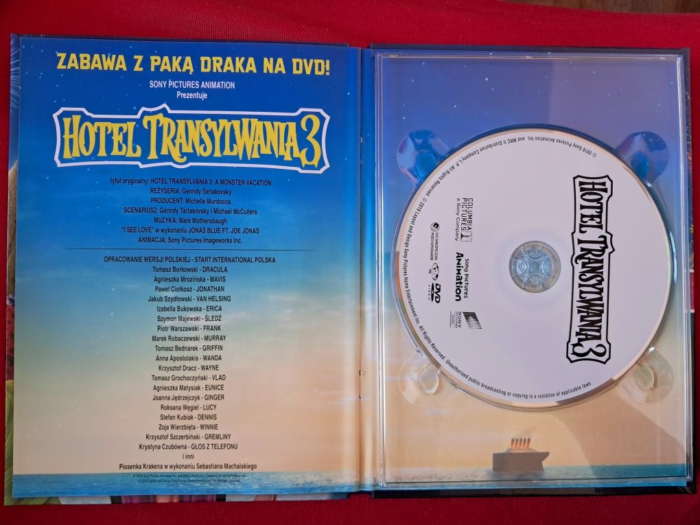 Hotel Transylwania 3 bajka DVD