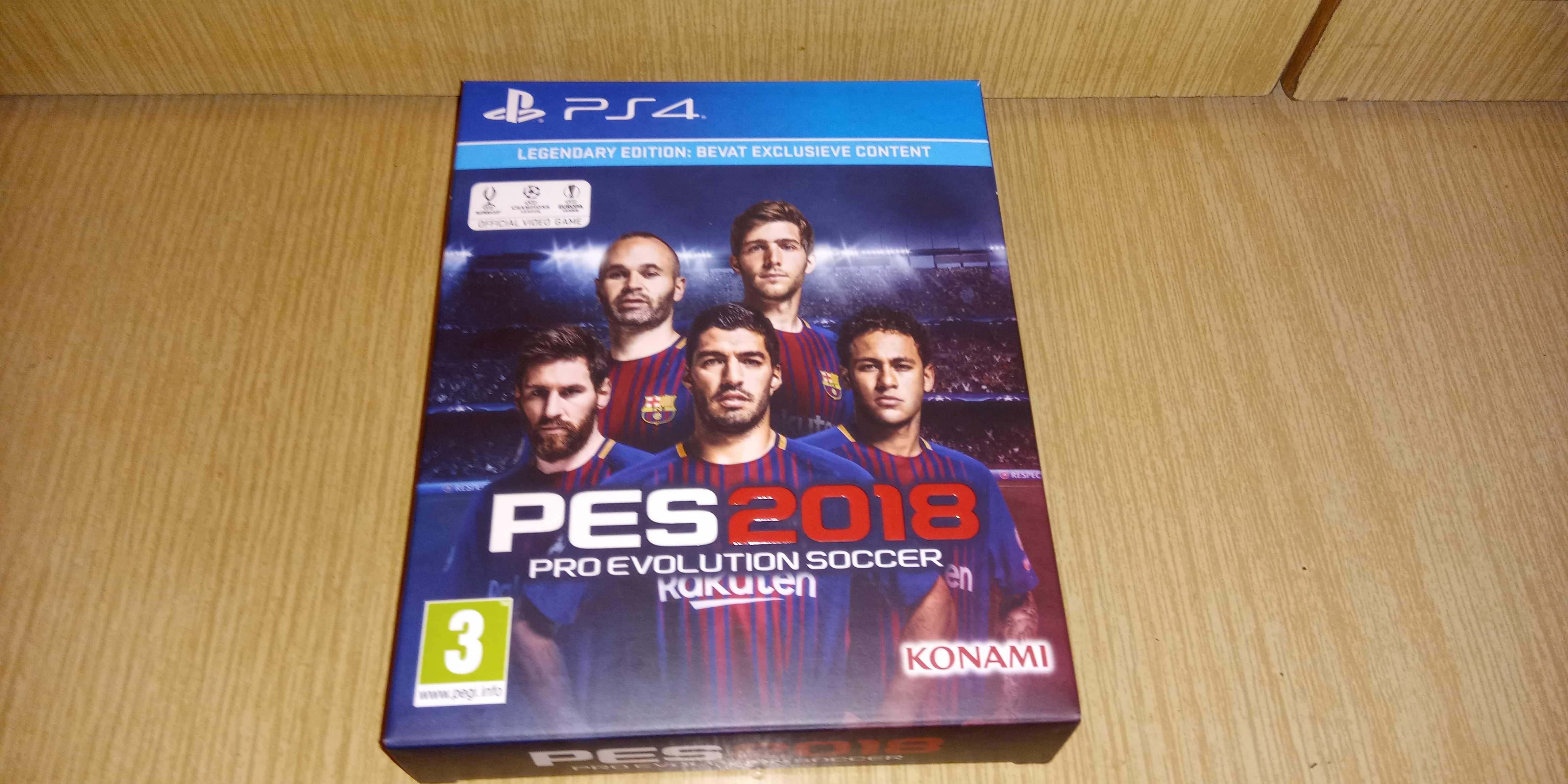 PES 2018 Legendary Edition PS4