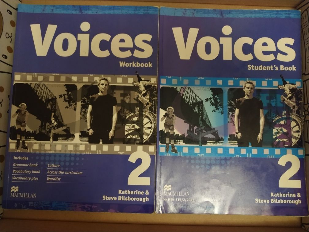 Voices 2: Workbook + Student's Book, Macmillan +2x CD