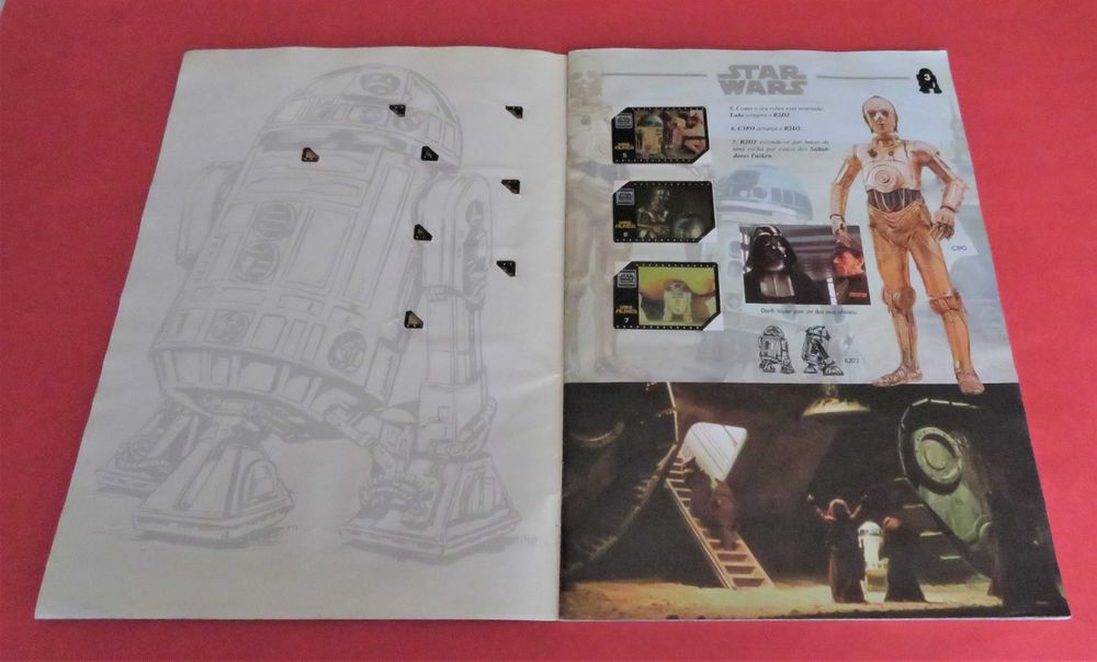 Caderneta Trilogia STAR WARS - Edição Especial 1996/Slides