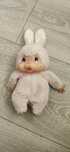 Różowy króliczek Monchhichi Nyamy Washino Sekiguchi vintage
