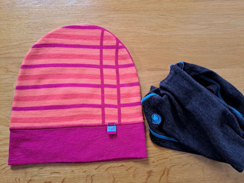 Komplet czapka i komin