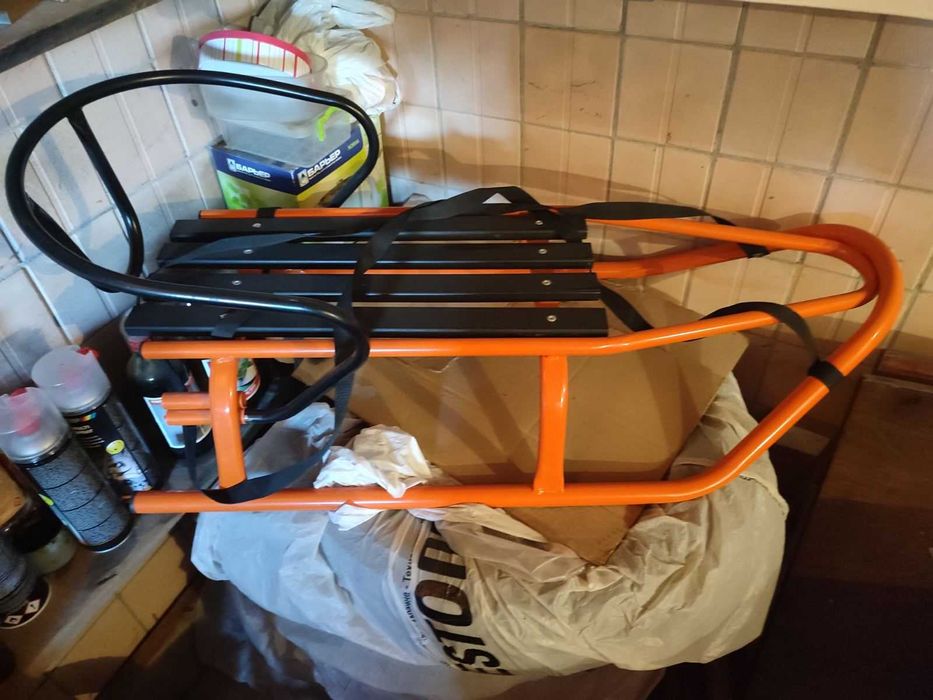 Санчата “Шершень” помаранч + спинка чорна + ручка