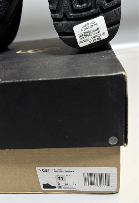 UGG 44 Neumel Snapback чоботи ботинки