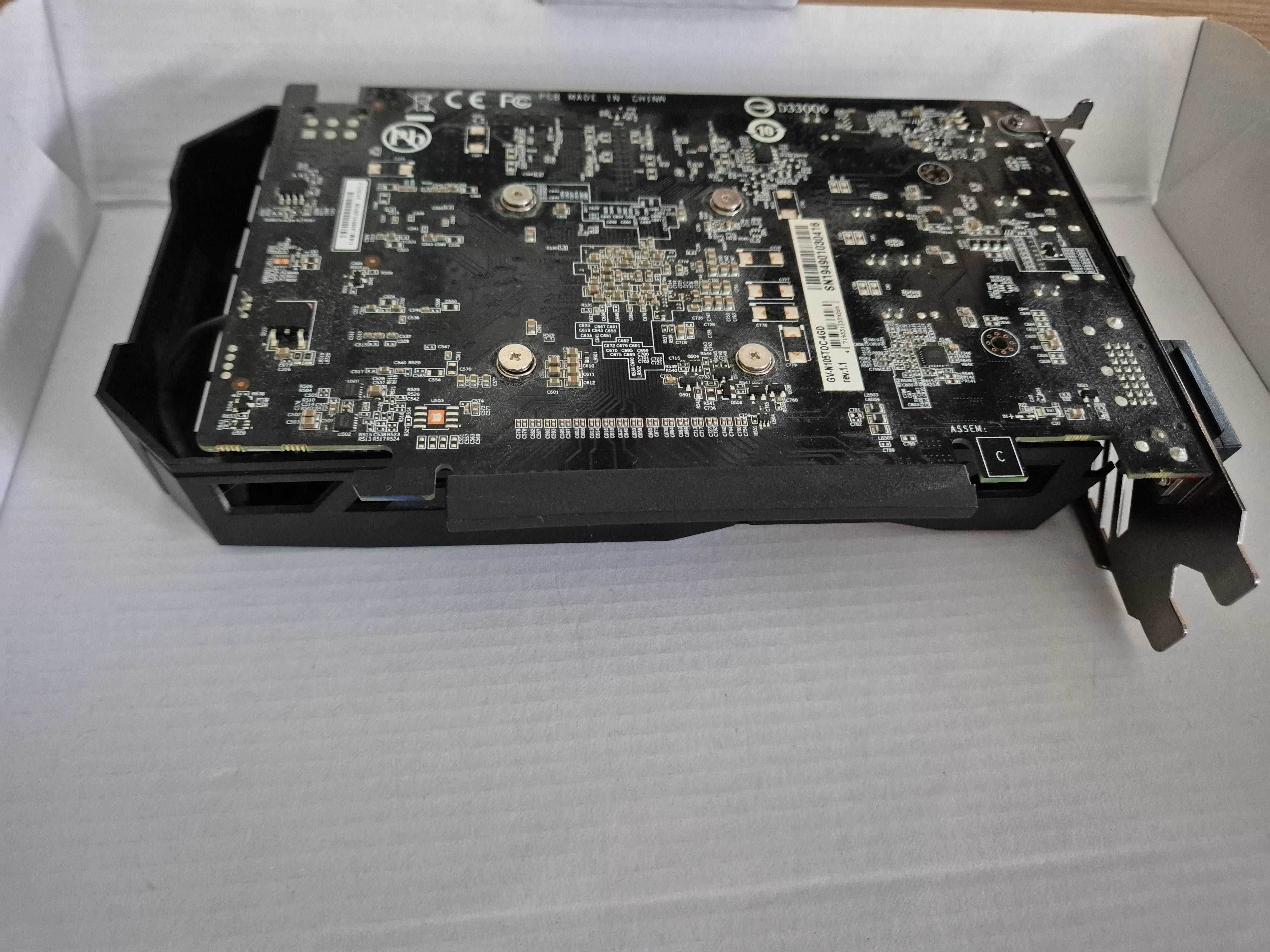 Gigabyte GeForce® GTX 1050 Ti Windforce OC 4GB