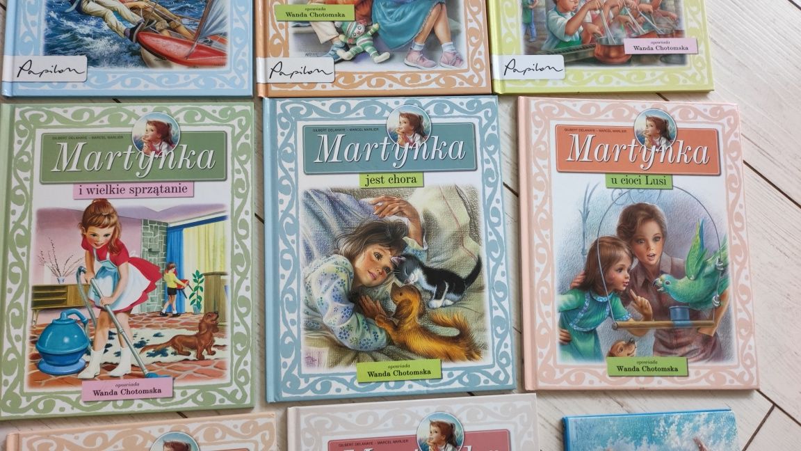 Martynka Wanda Chotomska zestaw książek