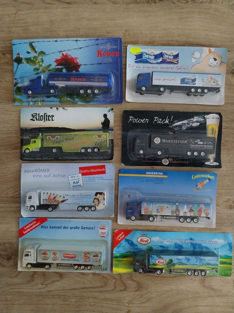 Ciężarówka truck TIR z naczepą zabawka 10 zł sztuka