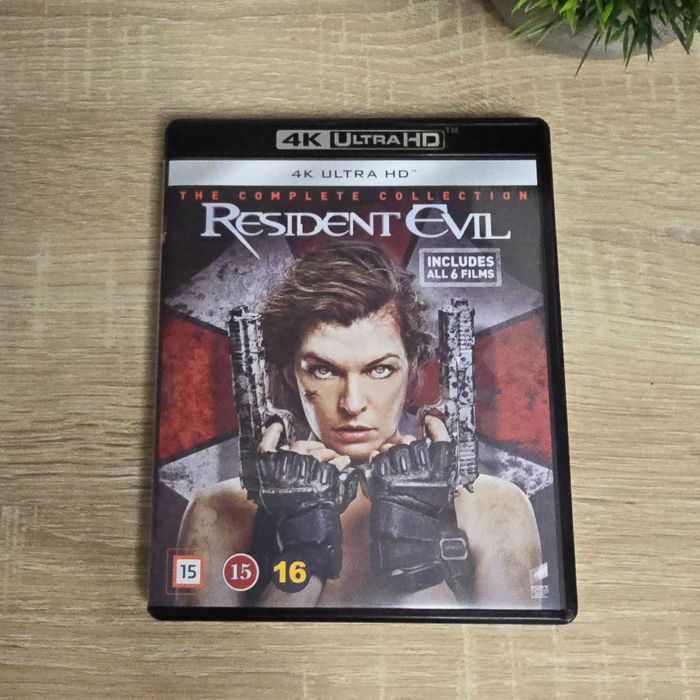 Resident Evil (kolekcja 1-6), PL, bluray 4K UHD, box. stan idealny