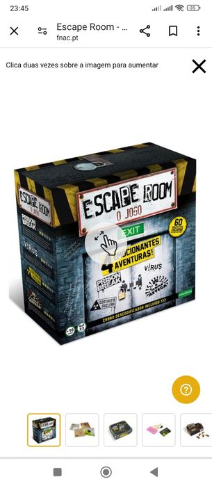 Jogo novo  Escape Room
