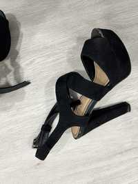 Sandalias pretas 38