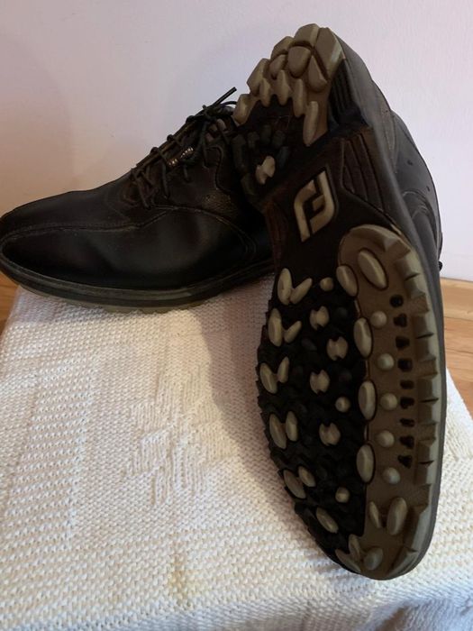 Чоловічі спортивні шкіряні туфлі FootJoy Greenjoys. Розмір 9. Б/У