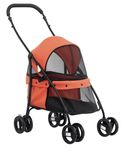 Carrinho de passeio para animais de estimação PawHut