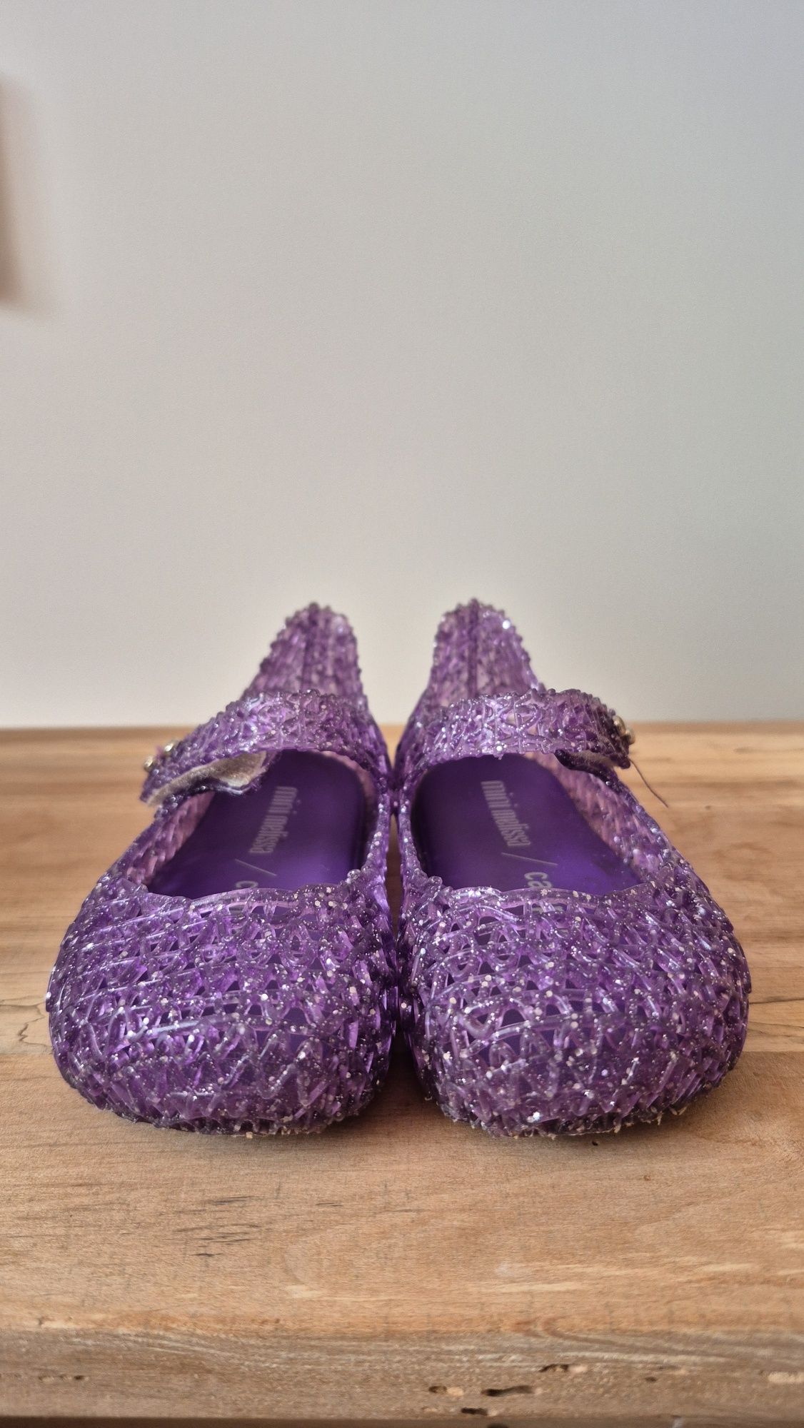 Mini Melissa Campana com glitter