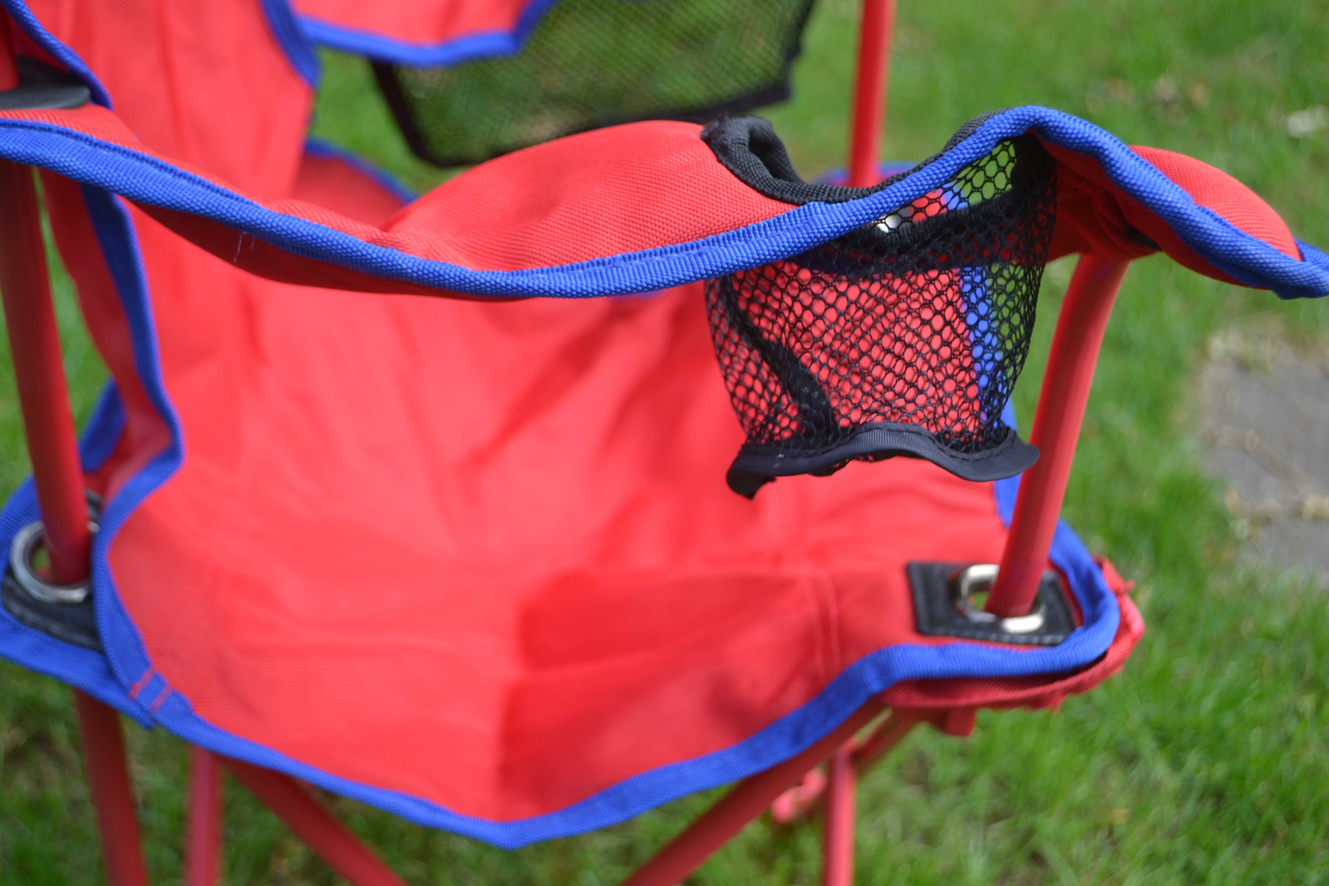 krzesło turystyczne dla dziecka z torbą