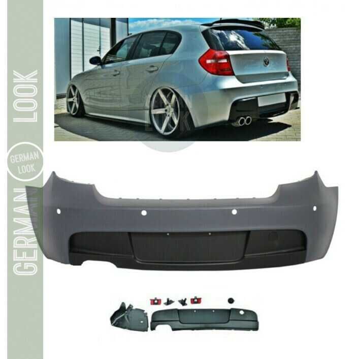 Para-choques traseiro M para BMW Série 1 E81 E87