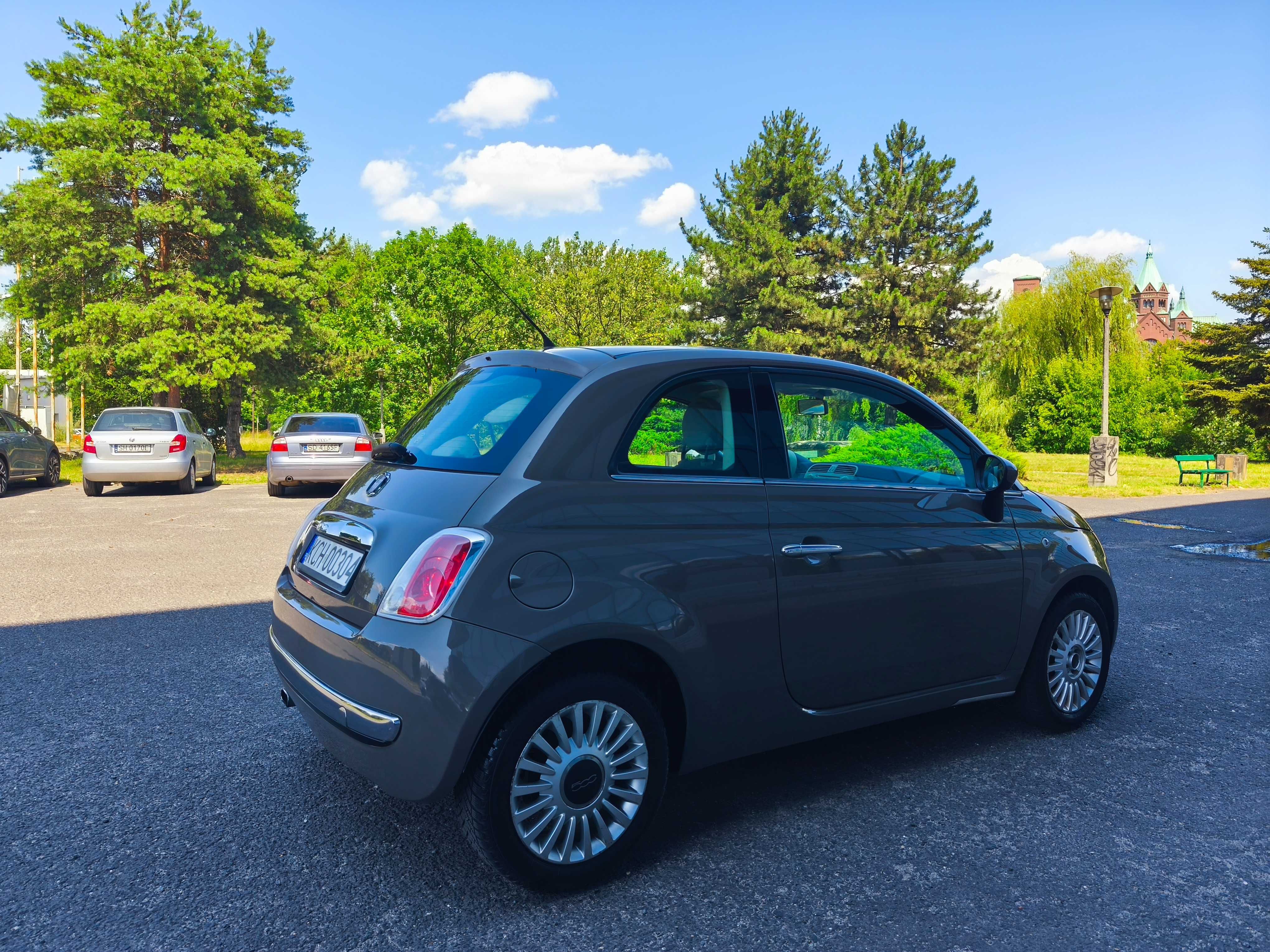 Fiat 500 ,skrzynia automatyczna,panoramiczny dach