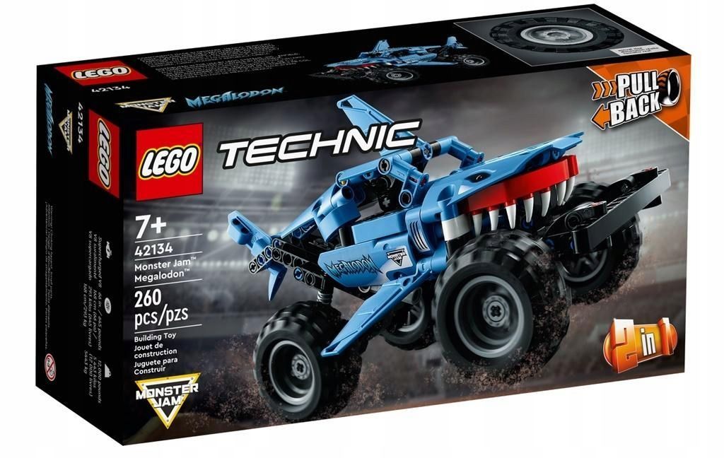 Lego Technic 42134 Monster Jam Megalodon, Lego