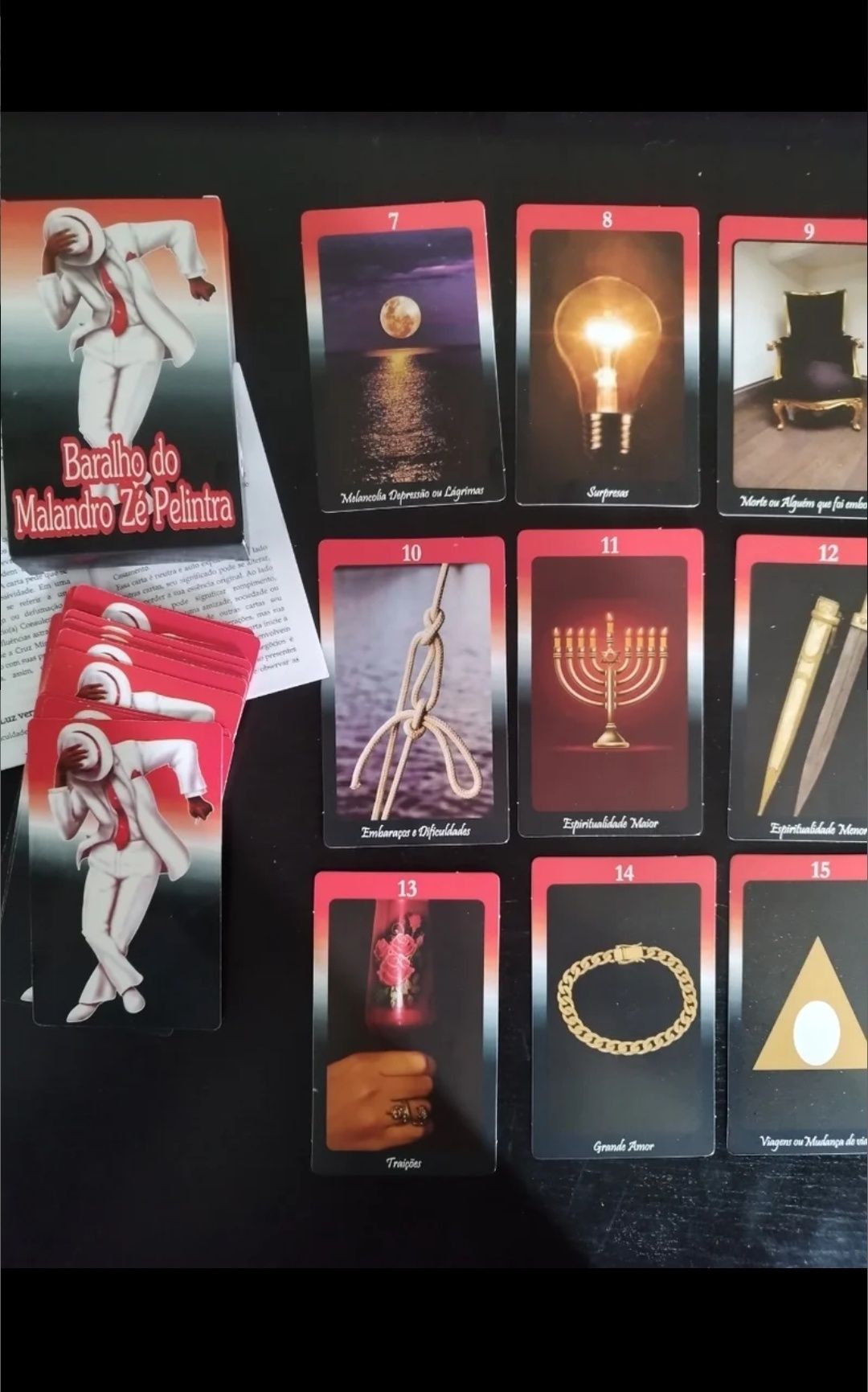 Malandro Zé pelintra tarot