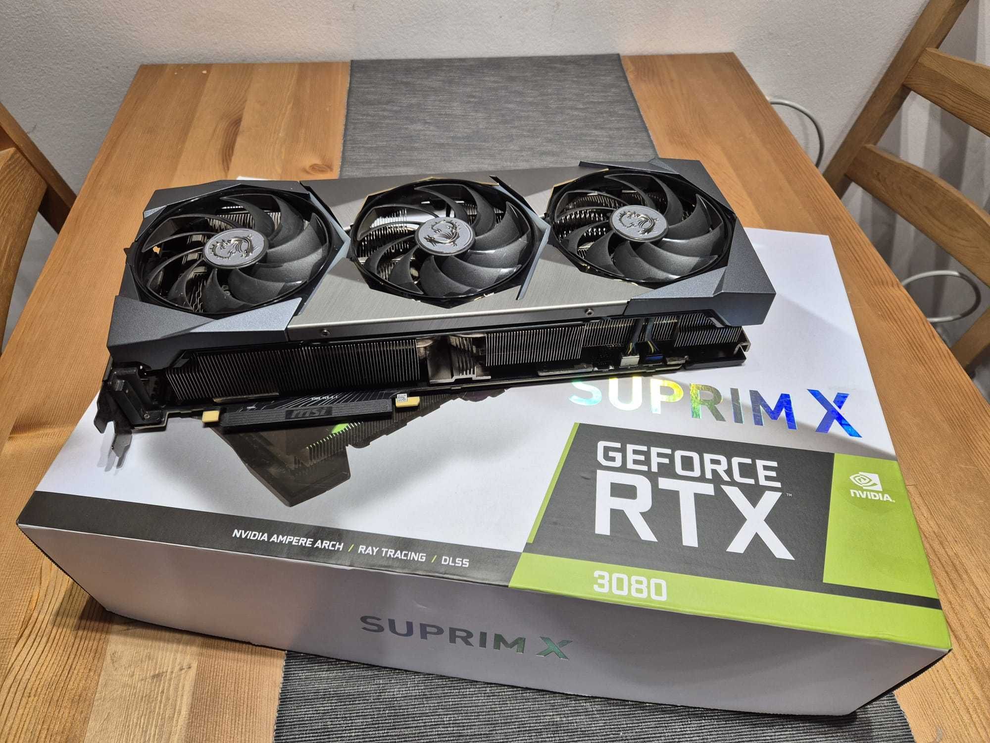 Suprim X RTX 3080 10 GB Najmocniejsza wersja!