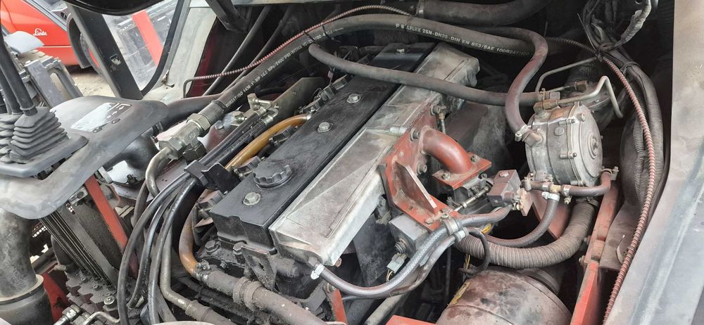 Wózek Widłowy Linde H60T - 2560 mth. - Triplex 5.70 m - 4 sekcje