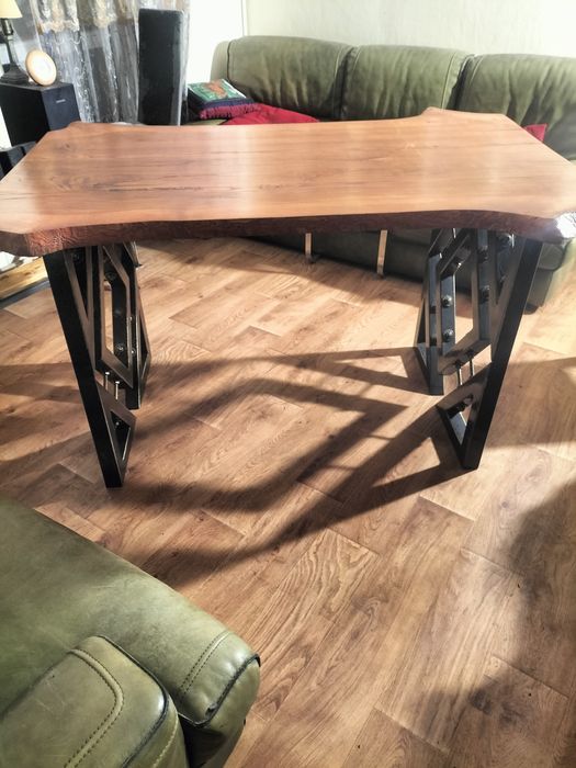 Stół Loft metal drewno