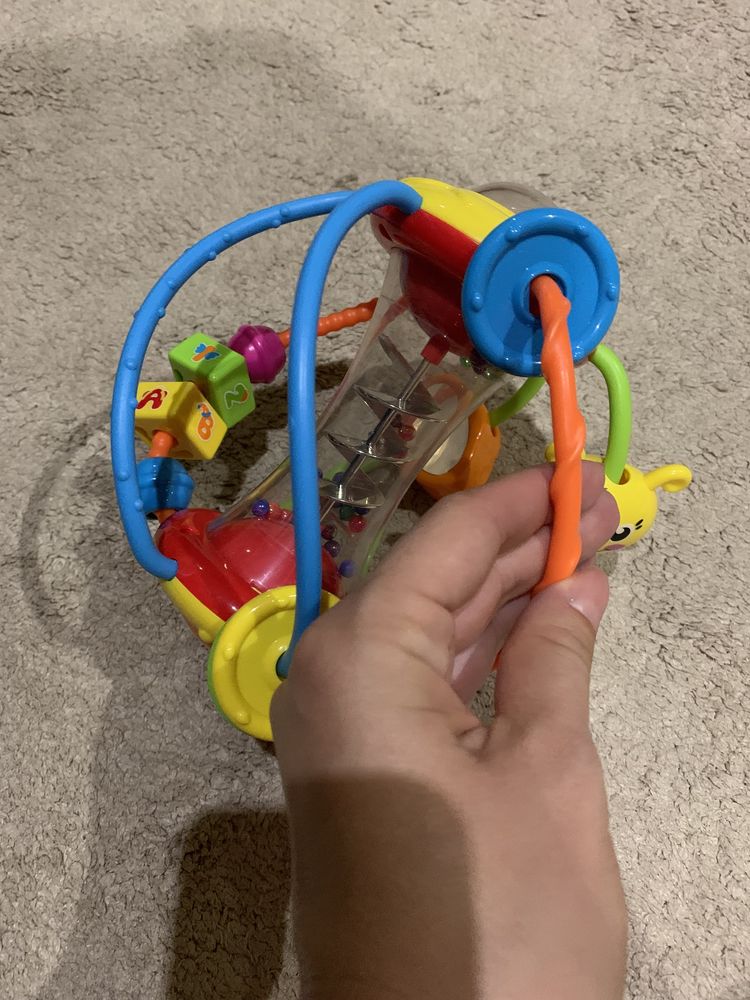 Бизикуб Гризунець розвиваюча іграшка сортер горшочек молоток коляска