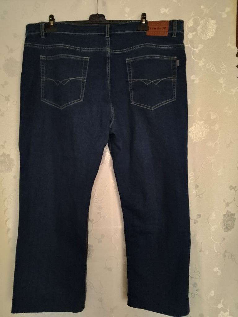 Spodnie Jeans męskie nogawka prosta roz 52/54