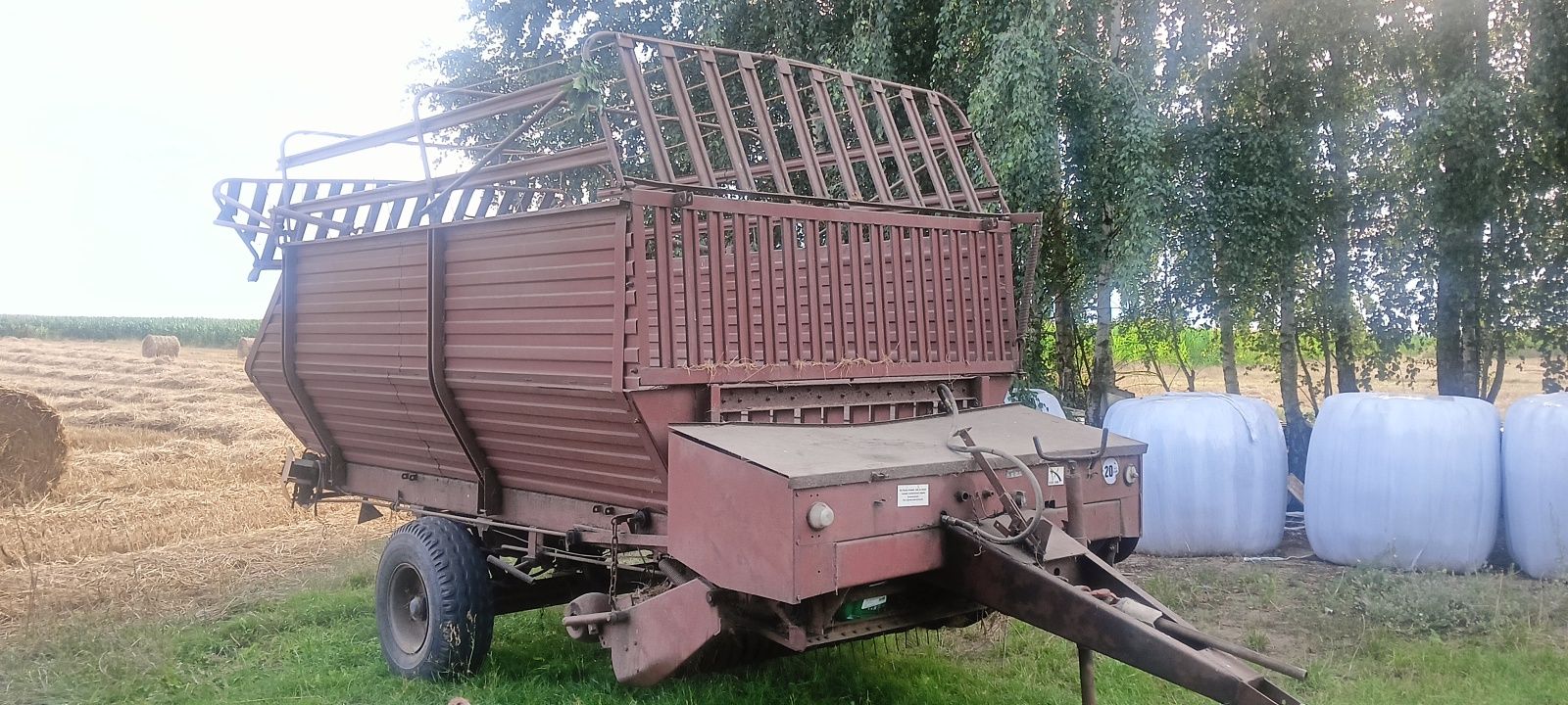 Przyczepa samozbierająca!